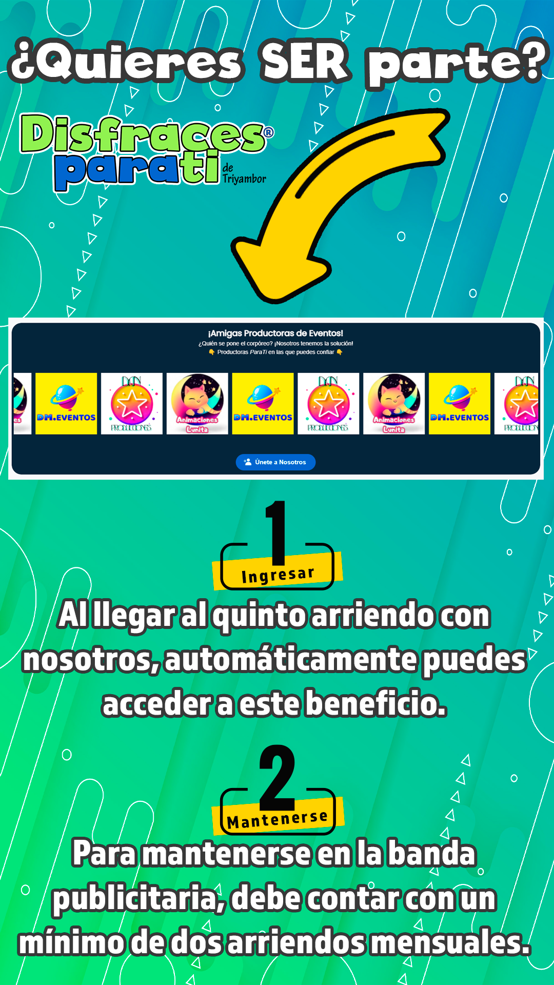 ¿Quieres ser parte?