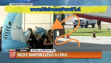 Tiburon inflable - TVN