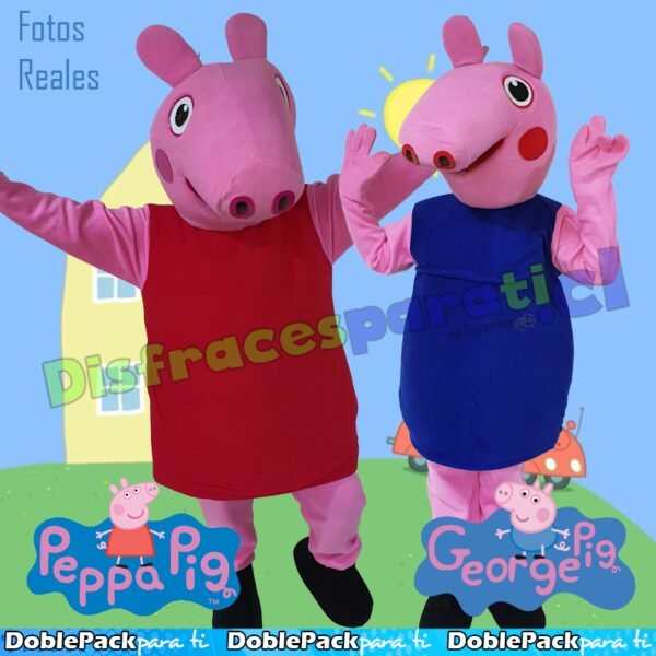 DoblePack PEPPA y GEORGE PIG DoblePack PEPPA y GEORGE PIG