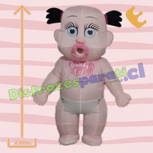 NIÑA BEBE INFLABLE NIÑA BEBE INFLABLE