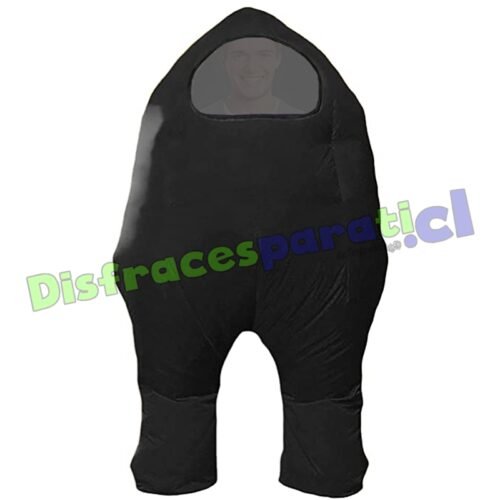 AMONG US NEGRO INFLABLE AMONG US NEGRO INFLABLE