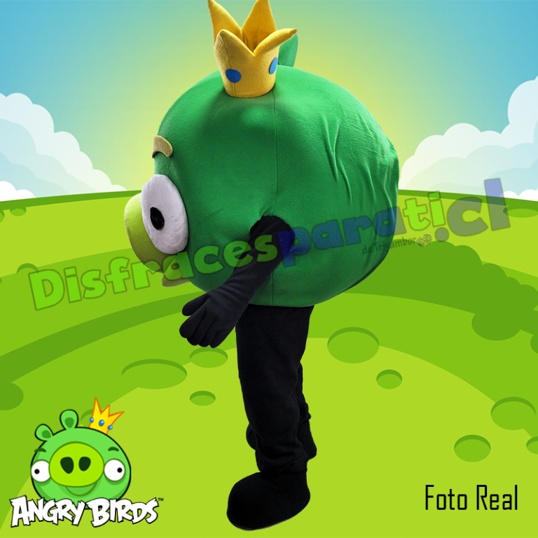 CHANCHO REY – ANGRY BIRDS - Disfraces Para Ti