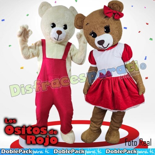 DoblePack LOS OSITOS DE ROJO DoblePack LOS OSITOS DE ROJO