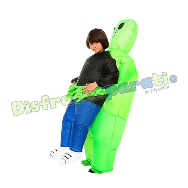 ALIEN MARCIANO INFLABLE NIÑO/A