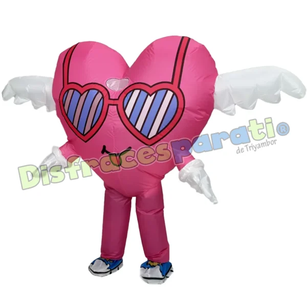 CORAZON ROSADO2 CORAZÓN ROSADO INFLABLE