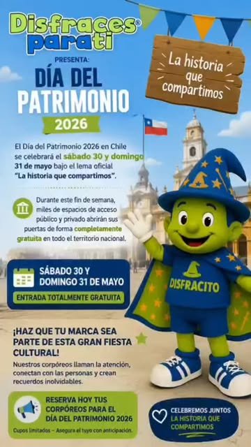 Se viene el día del patrimonio cultural. Muchos de nuestros Spallovers estarán radiantes para este día increíble. Y recibir a los niños y adultos con mucho amor.